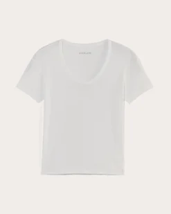 Everlane Tees|Short Sleeve Tees*The Air Scoop-Neck Tee