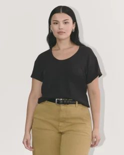 Everlane Tees|Short Sleeve Tees*The Air Scoop-Neck Tee