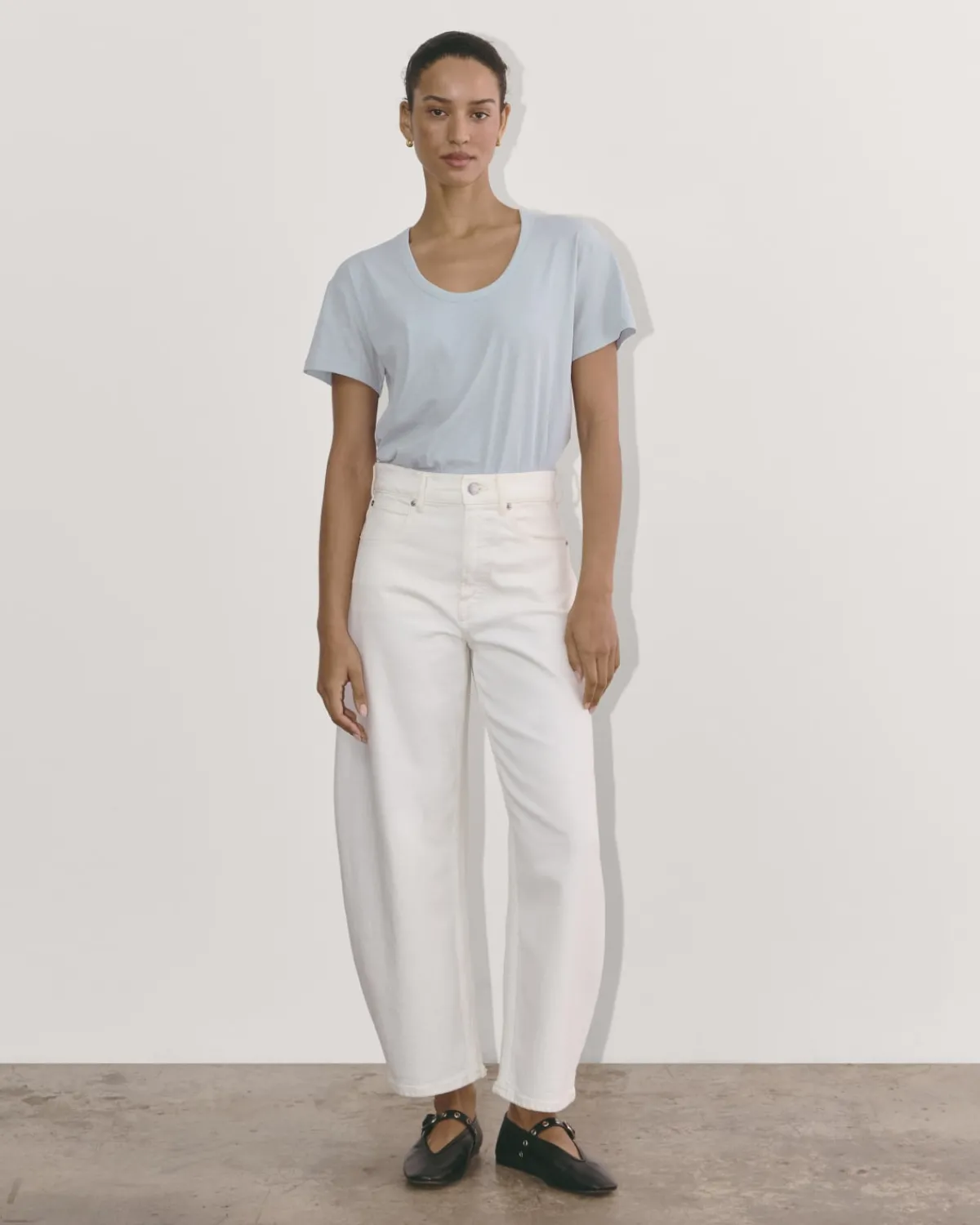 Everlane Tees|Short Sleeve Tees*The Air Scoop-Neck Tee