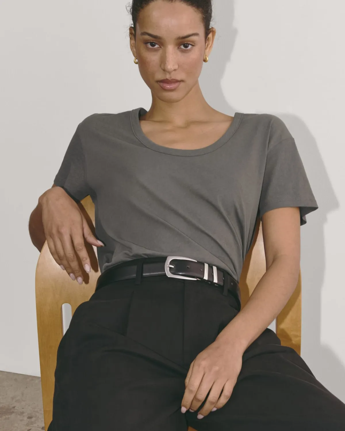 Everlane Tees|Short Sleeve Tees*The Air Scoop-Neck Tee