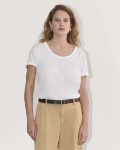 Everlane Tees|Short Sleeve Tees*The Air Scoop-Neck Tee