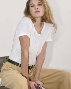 Everlane Tees|Short Sleeve Tees*The Air Scoop-Neck Tee