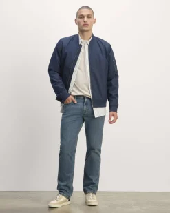 Everlane Jackets & Coats|Shirts*The Authentic Straight Jean Navy