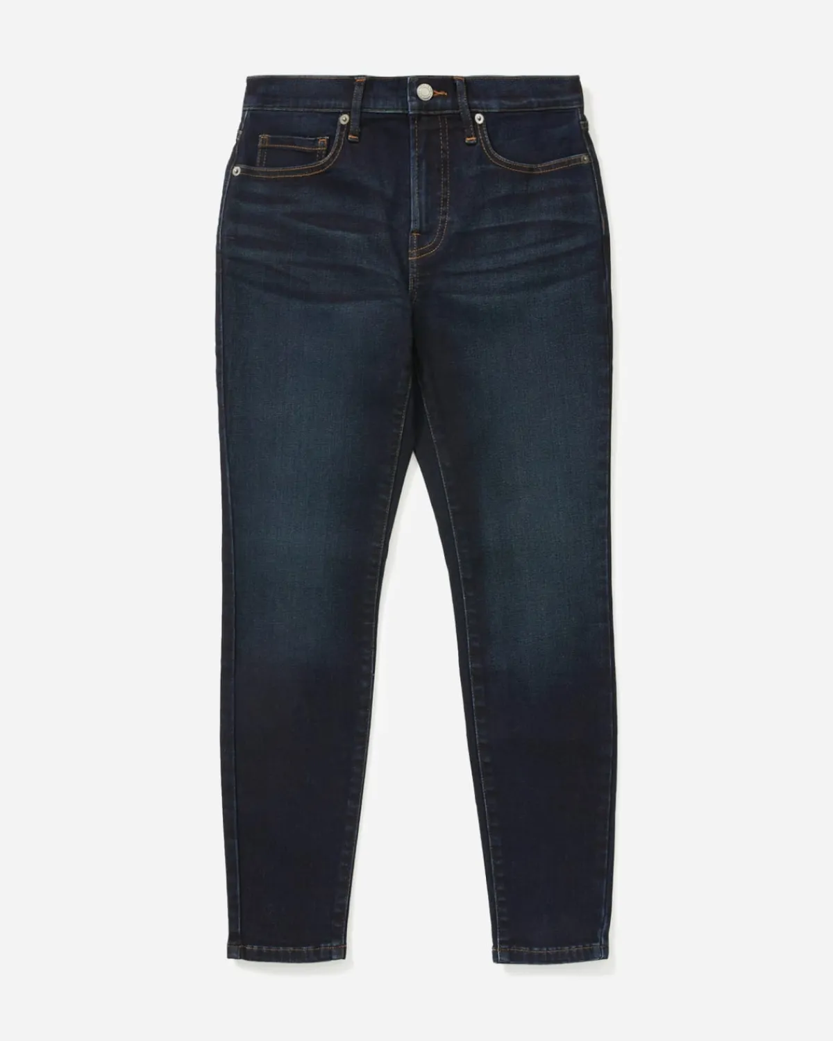Everlane Jackets & Coats|Jackets*The Authentic Stretch High-Rise Skinny Deep Atlantic
