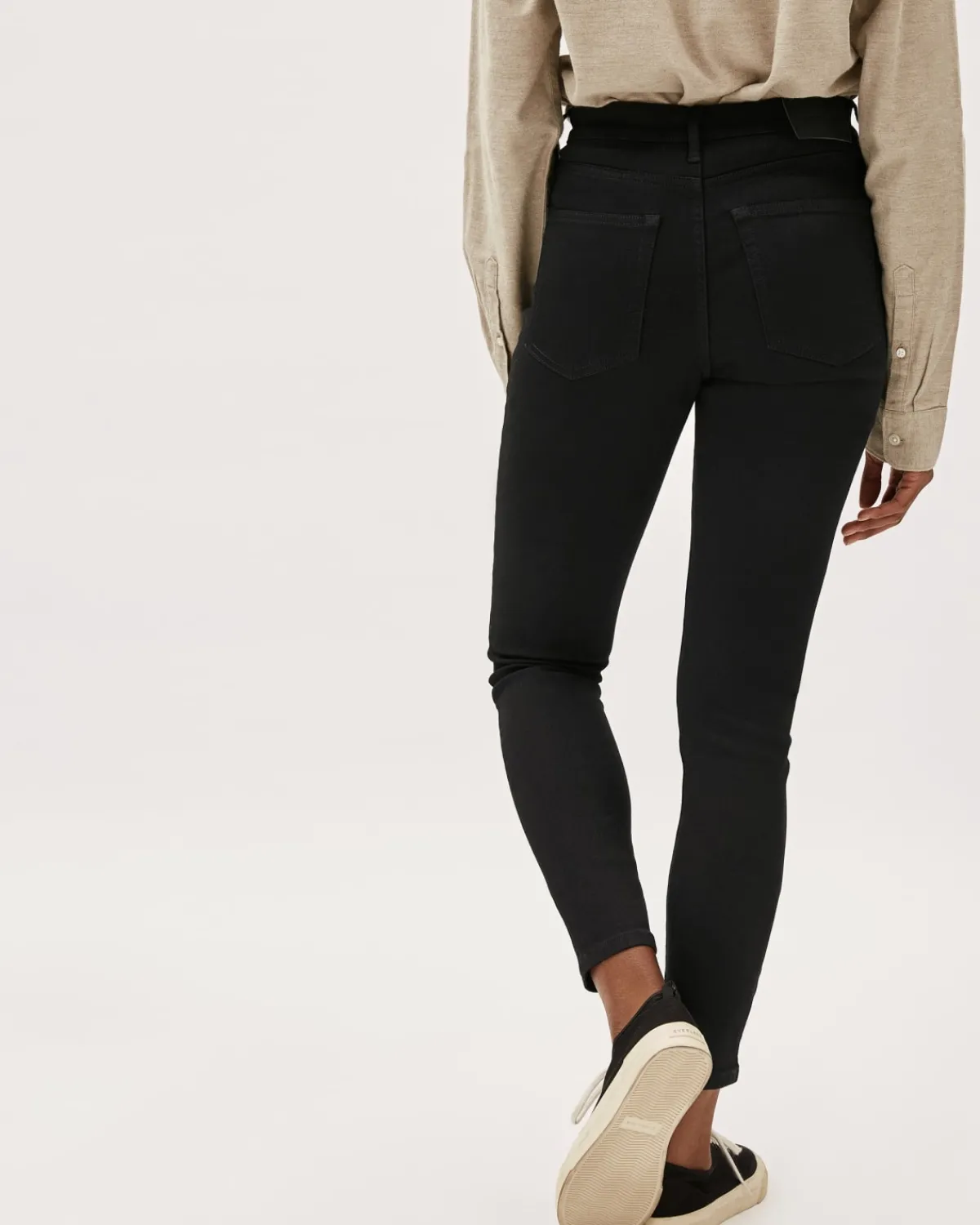 Everlane Jackets & Coats|Jackets*The Authentic Stretch High-Rise Skinny Deep Atlantic