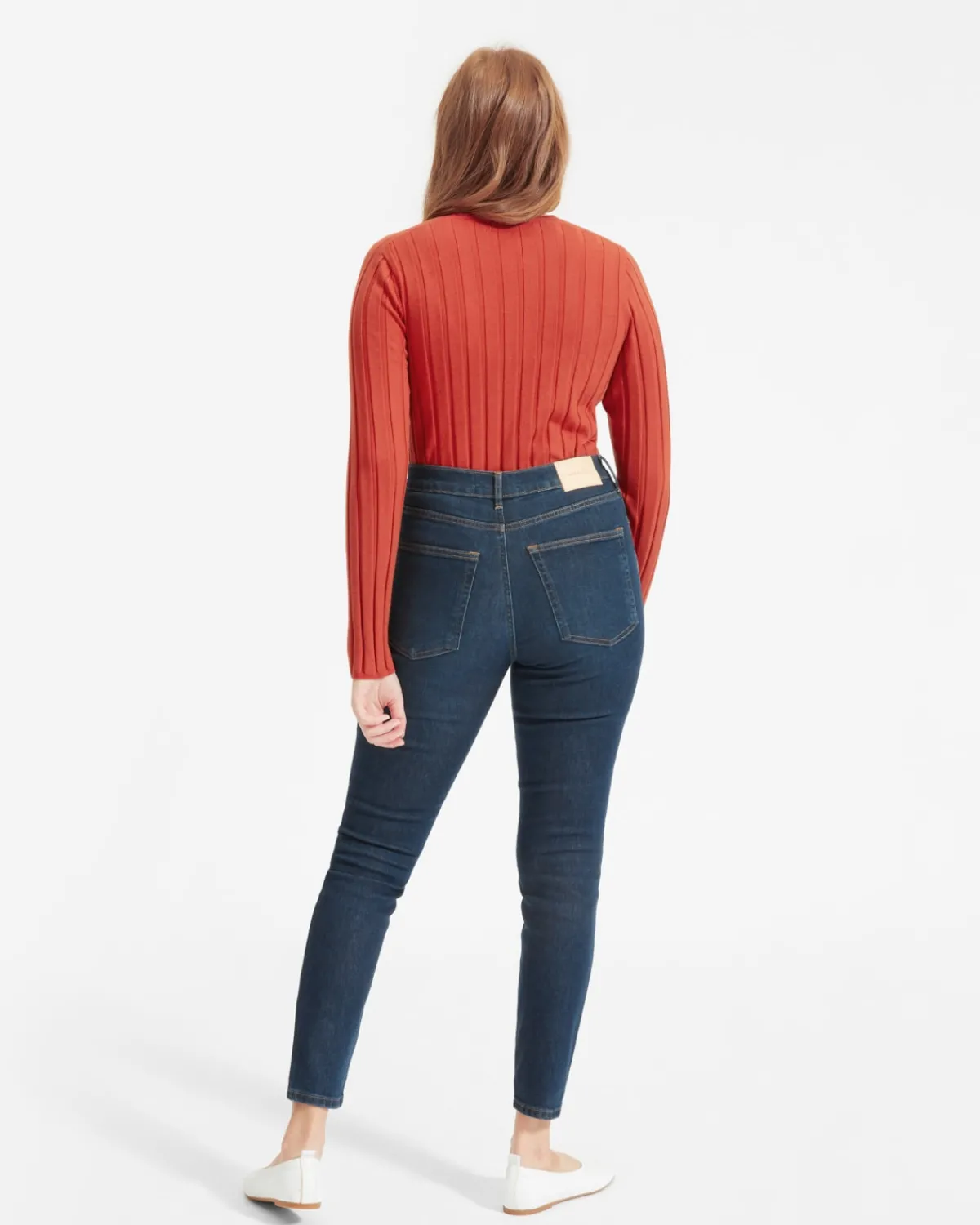 Everlane Jackets & Coats|Jackets*The Authentic Stretch High-Rise Skinny Deep Atlantic