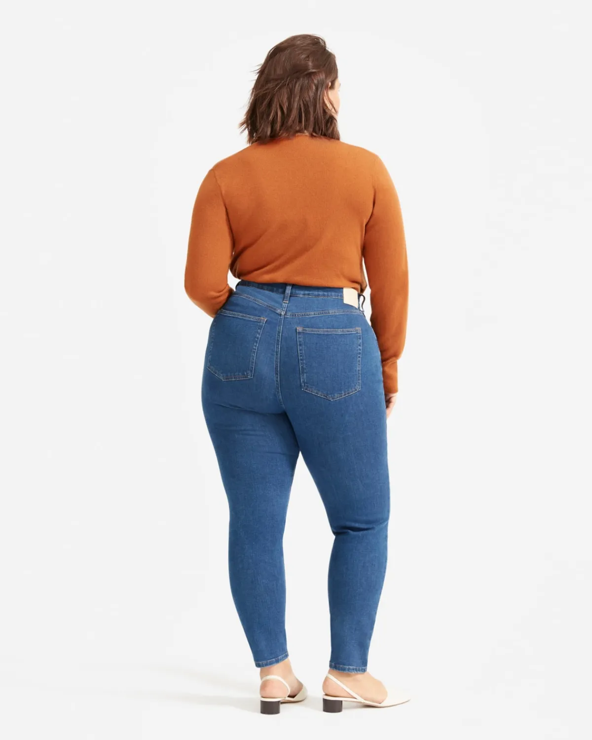 Everlane Jackets & Coats|Jackets*The Authentic Stretch High-Rise Skinny Deep Atlantic