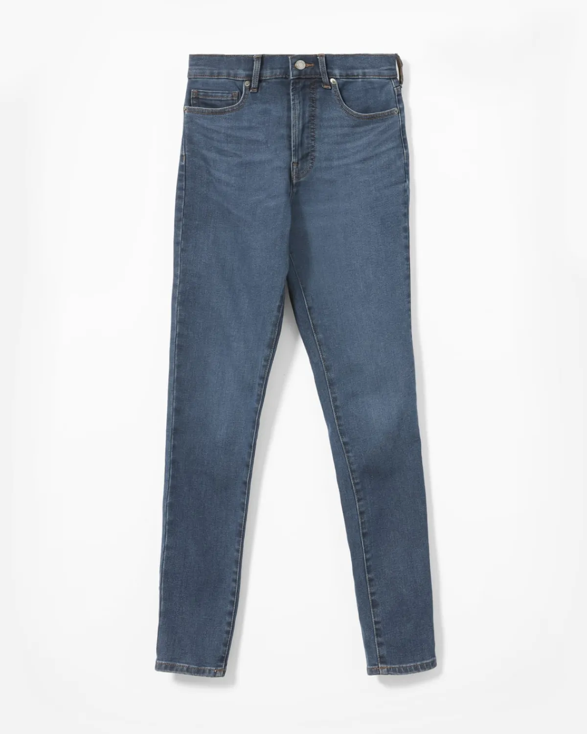Everlane Jackets & Coats|Jackets*The Authentic Stretch High-Rise Skinny Deep Atlantic