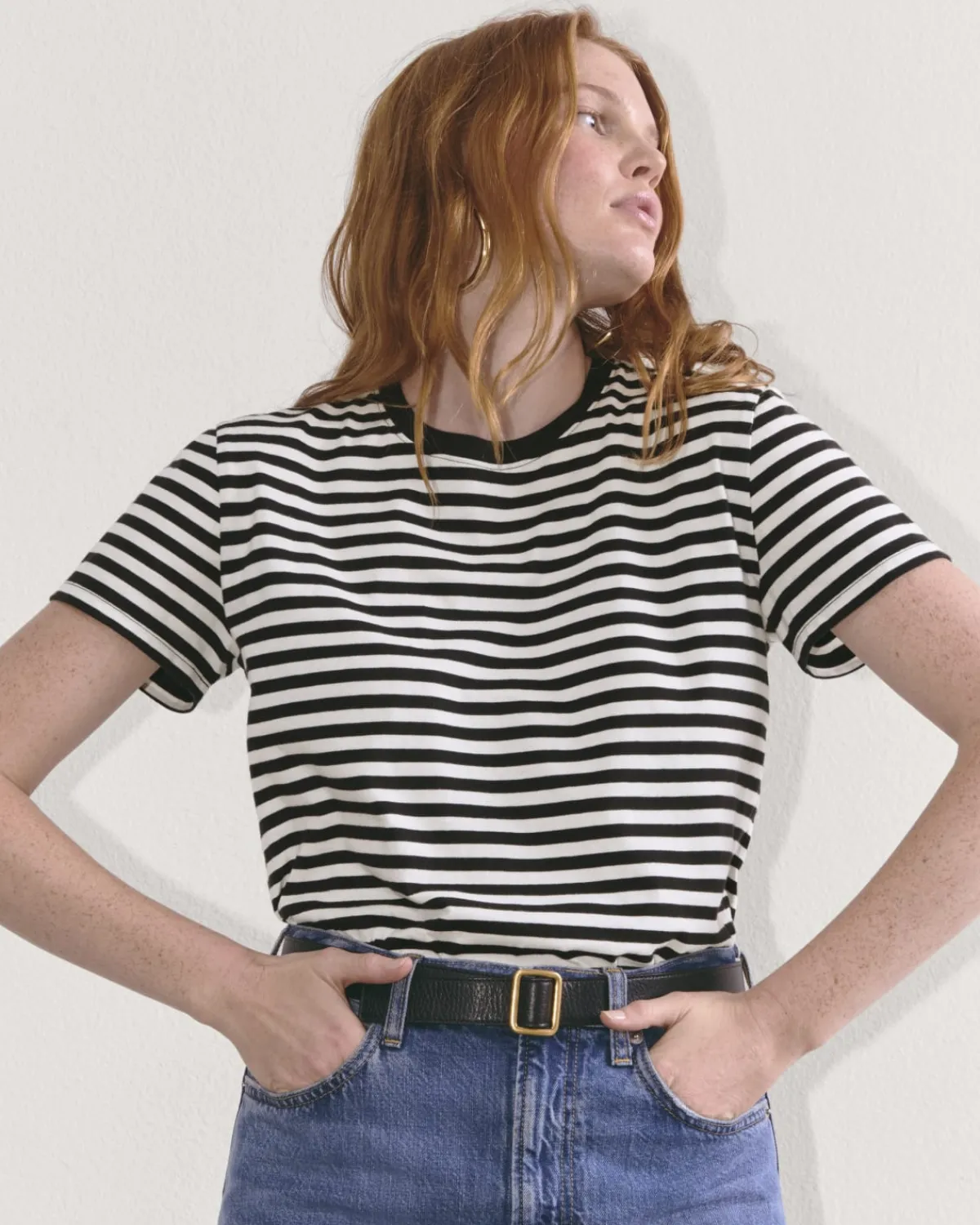 Everlane Tees|Short Sleeve Tees*The Box-Cut Tee in Essential Cotton