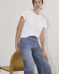 Everlane Tees|Short Sleeve Tees*The Box-Cut Tee in Essential Cotton