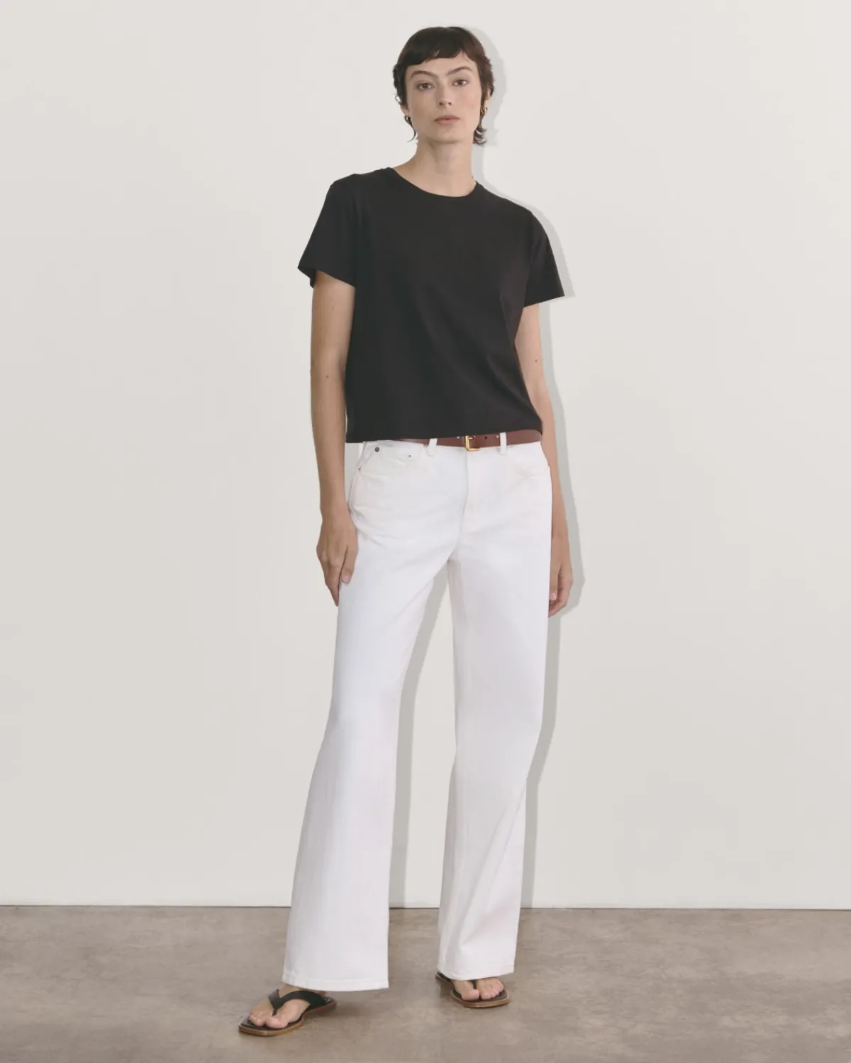 Everlane Tees|Short Sleeve Tees*The Box-Cut Tee in Essential Cotton