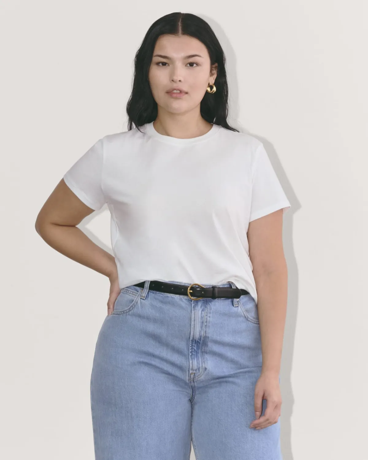 Everlane Tees|Short Sleeve Tees*The Box-Cut Tee in Essential Cotton