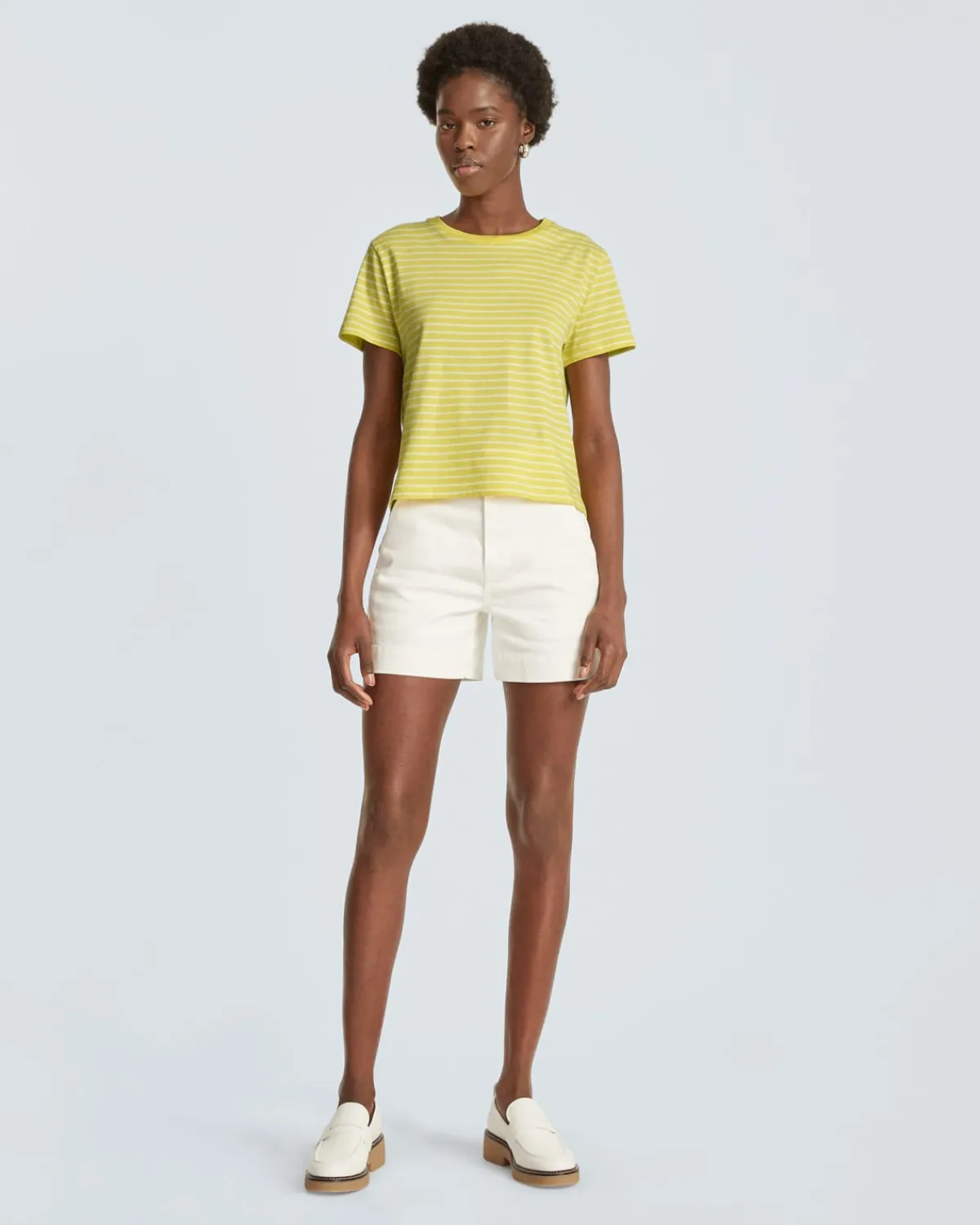 Everlane Tees|Short Sleeve Tees*The Box-Cut Tee in Essential Cotton