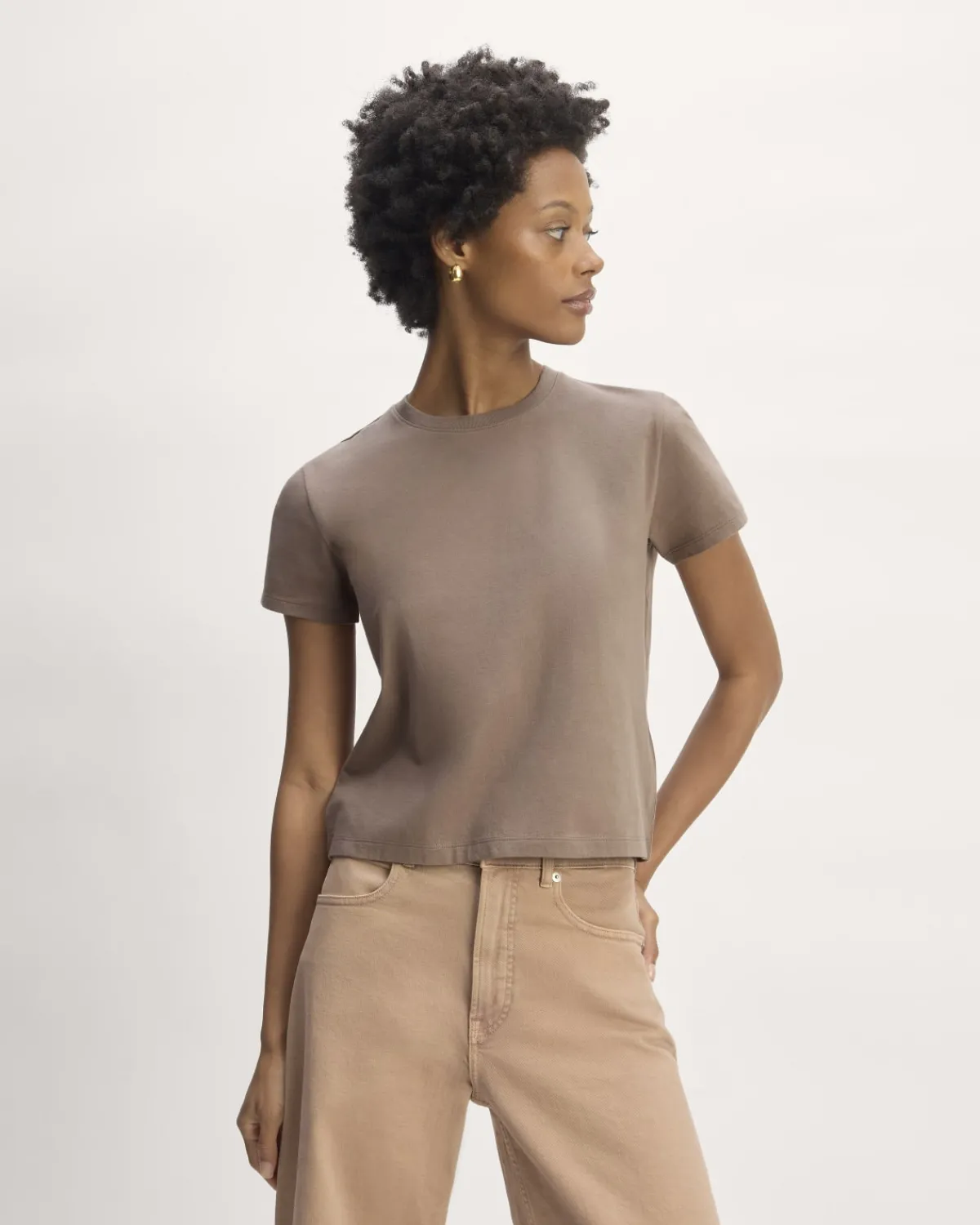 Everlane Tees|Short Sleeve Tees*The Box-Cut Tee in Essential Cotton