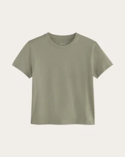 Everlane Tees|Short Sleeve Tees*The Box-Cut Tee in Essential Cotton