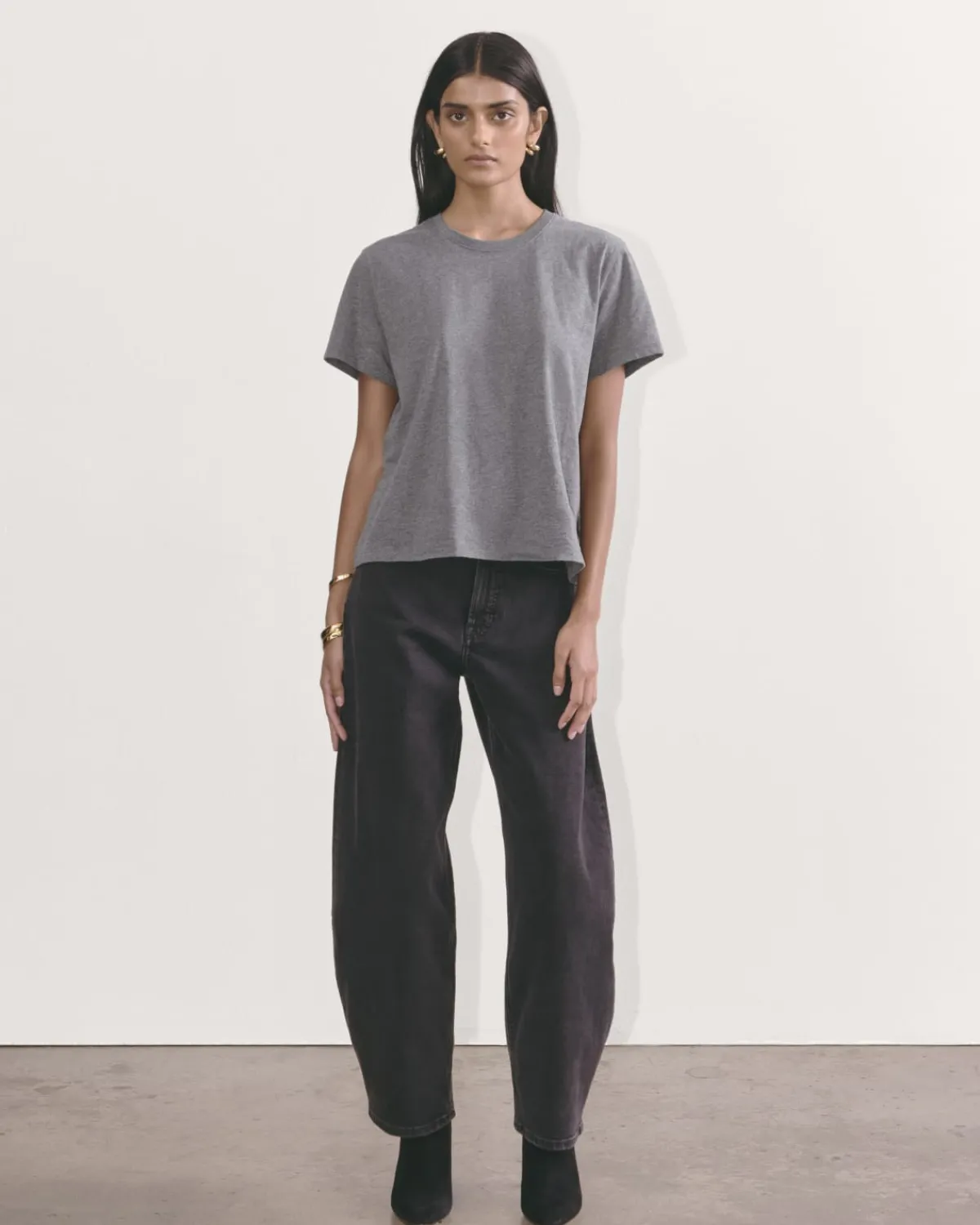 Everlane Tees|Short Sleeve Tees*The Box-Cut Tee in Essential Cotton