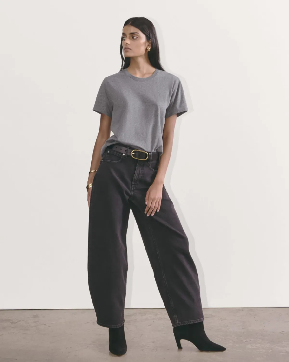 Everlane Tees|Short Sleeve Tees*The Box-Cut Tee in Essential Cotton