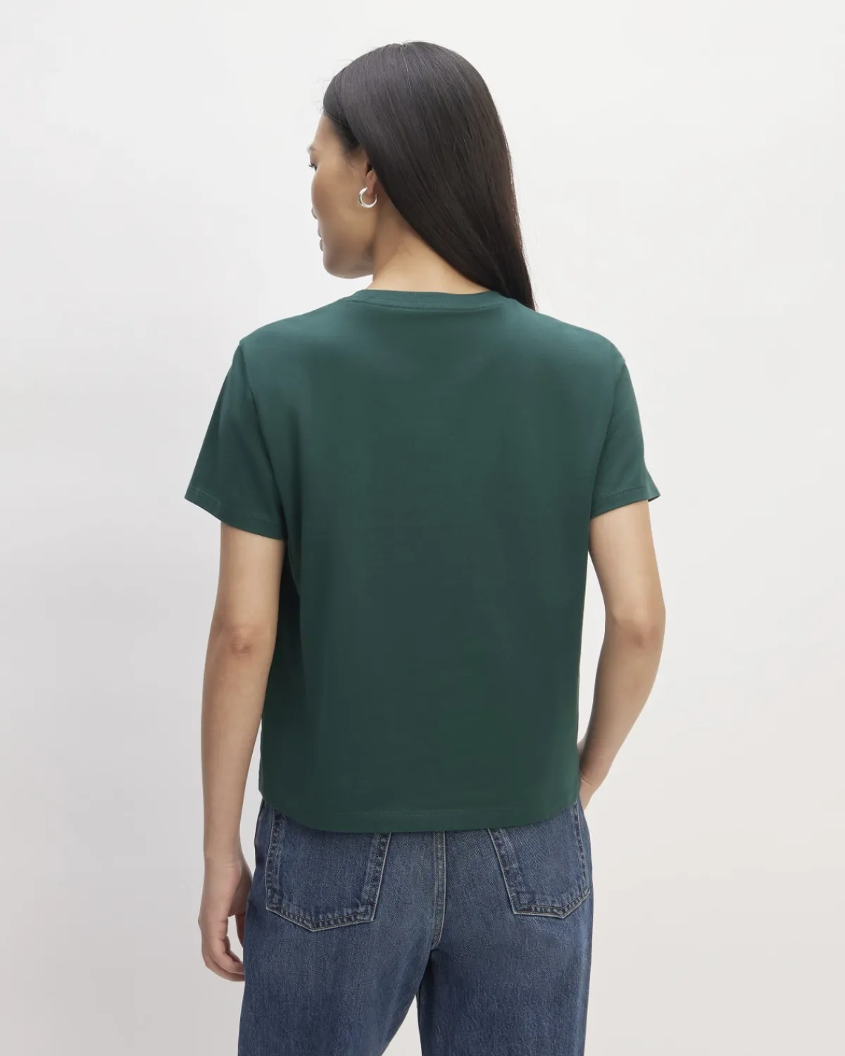 Everlane Tees|Short Sleeve Tees*The Box-Cut Tee in Essential Cotton