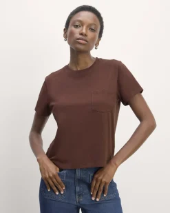 Everlane Tees|Short Sleeve Tees*The Box-Cut Tee in Essential Cotton