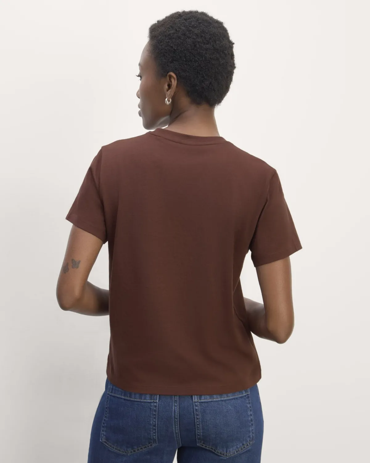 Everlane Tees|Short Sleeve Tees*The Box-Cut Tee in Essential Cotton