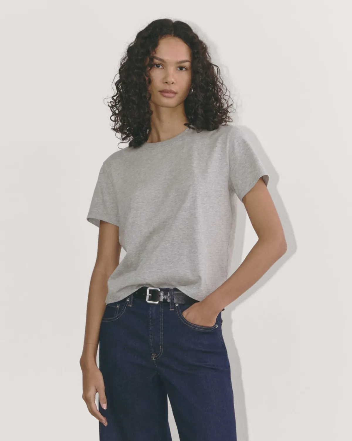 Everlane Tees|Short Sleeve Tees*The Box-Cut Tee in Essential Cotton