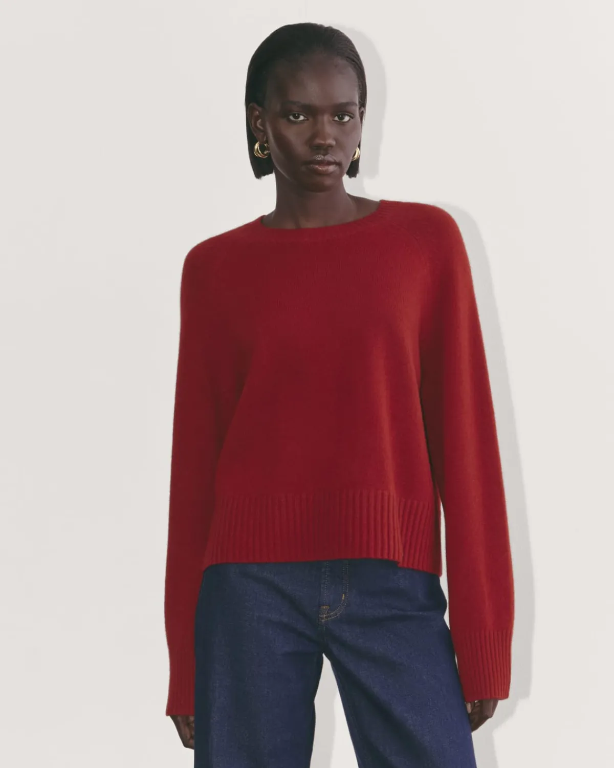 Everlane Sweaters|Crew Sweaters*The Boxy Crew in Cashmere