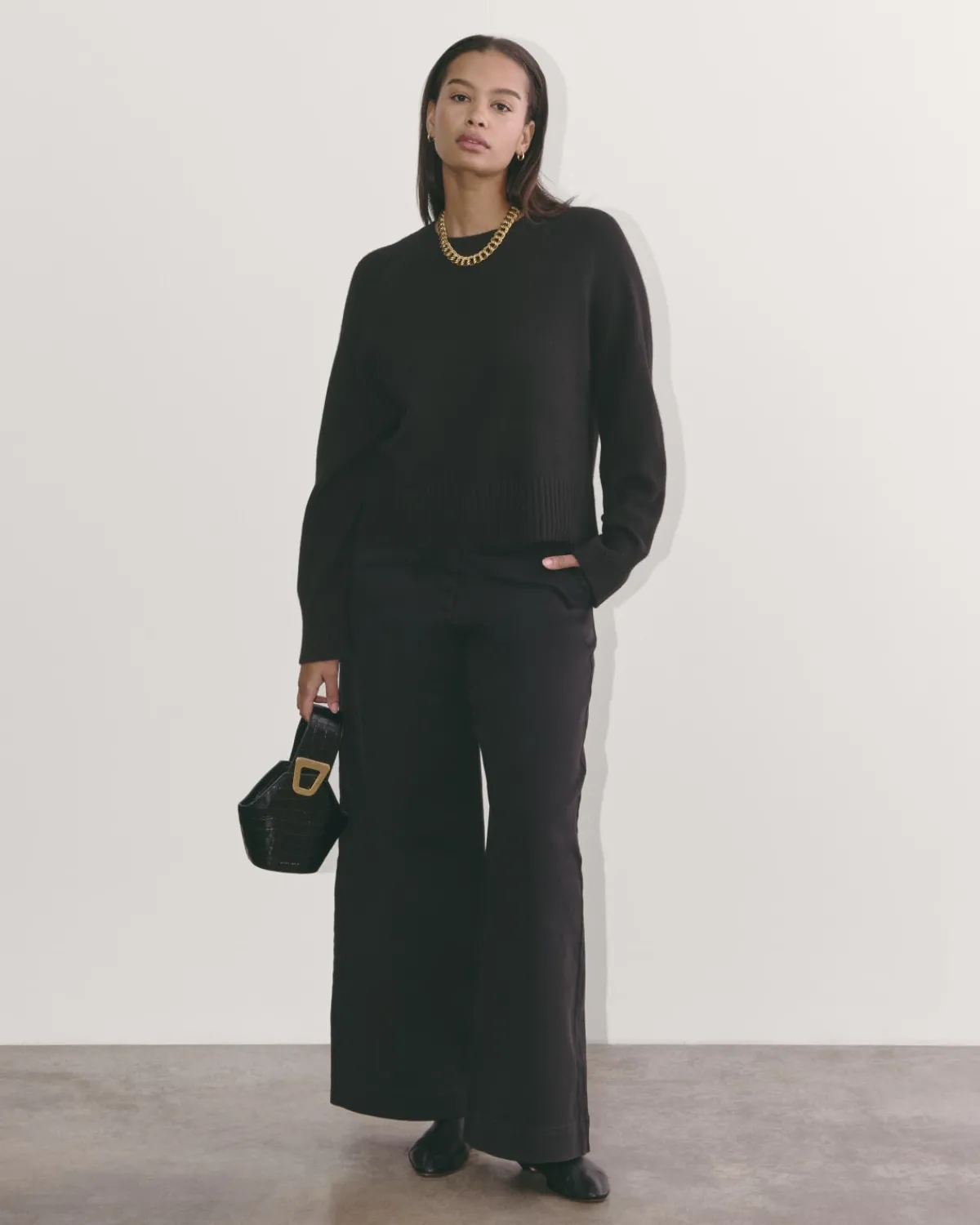 Everlane Sweaters|Crew Sweaters*The Boxy Crew in Cashmere