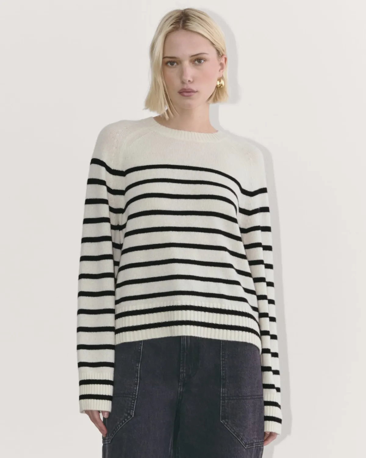 Everlane Sweaters|Crew Sweaters*The Boxy Crew in Cashmere