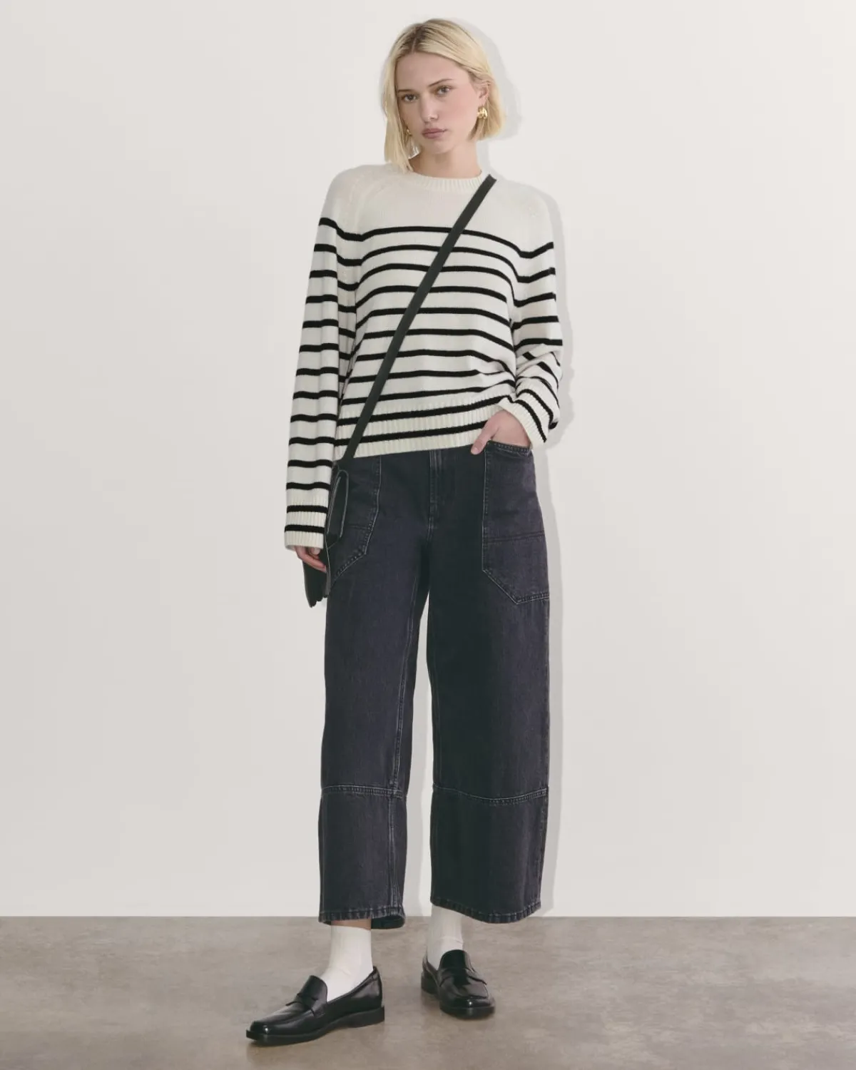 Everlane Sweaters|Crew Sweaters*The Boxy Crew in Cashmere