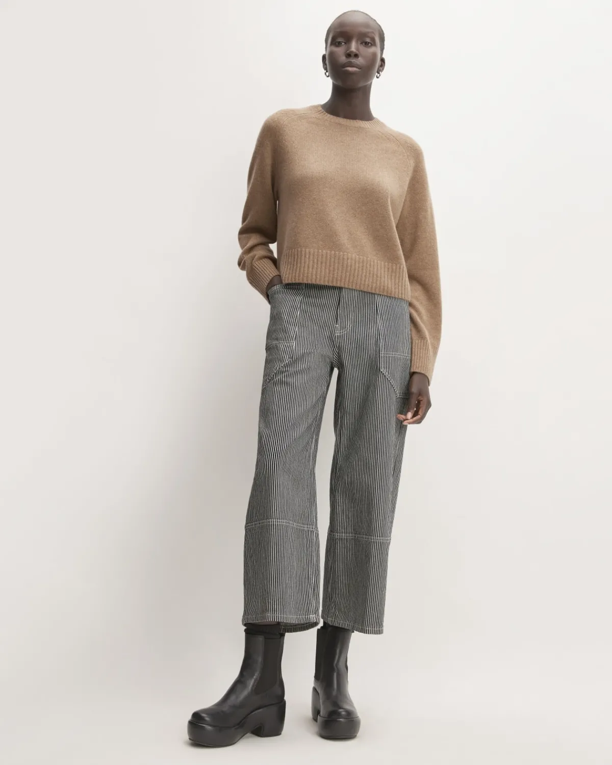 Everlane Sweaters|Crew Sweaters*The Boxy Crew in Cashmere
