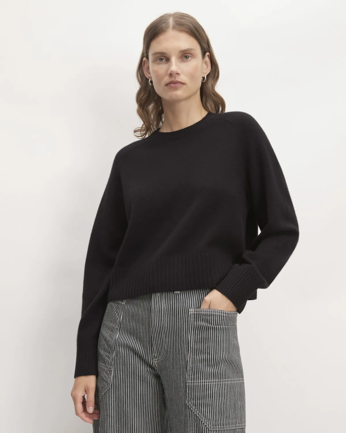 Everlane Sweaters|Crew Sweaters*The Boxy Crew in Cashmere