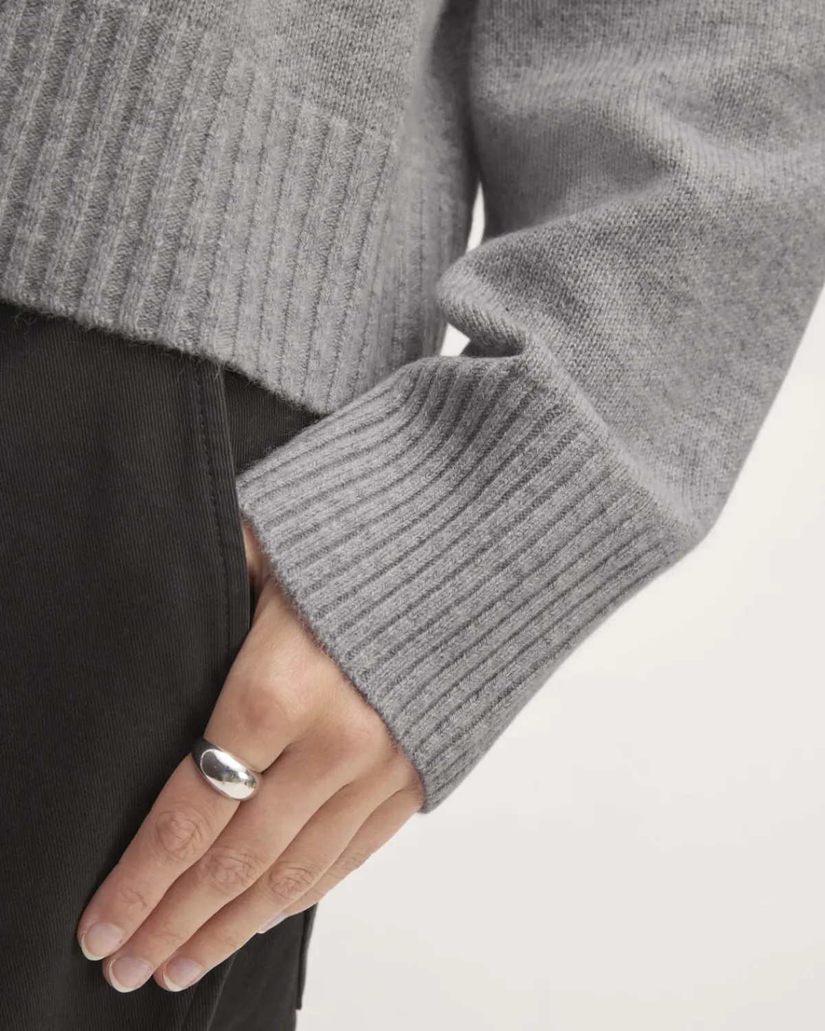 Everlane Sweaters|Crew Sweaters*The Boxy Crew in Cashmere