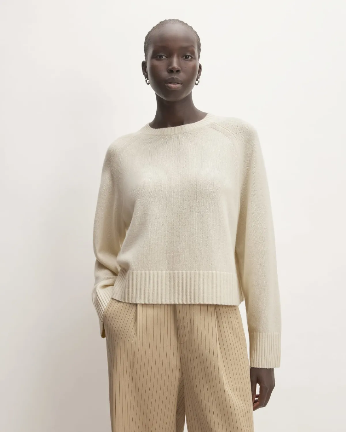 Everlane Sweaters|Crew Sweaters*The Boxy Crew in Cashmere