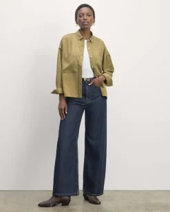 Everlane Tops*The Boxy Overshirt in Buttersoft