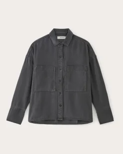 Everlane Tops*The Boxy Overshirt in Buttersoft