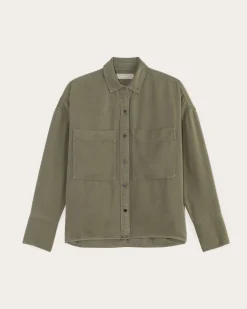 Everlane Tops*The Boxy Overshirt in Buttersoft