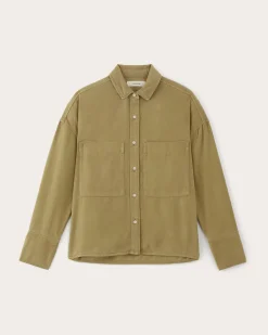Everlane Tops*The Boxy Overshirt in Buttersoft