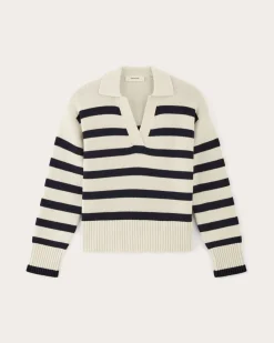 Everlane Sweaters*The Boxy Polo in Everyday Cotton