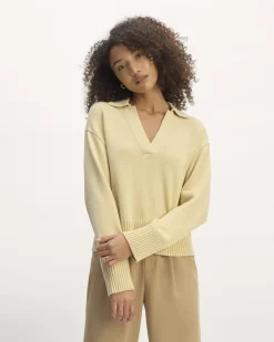 Everlane Sweaters*The Boxy Polo in Everyday Cotton