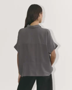 Everlane Tops*The Boxy Shirt in Washable Silk