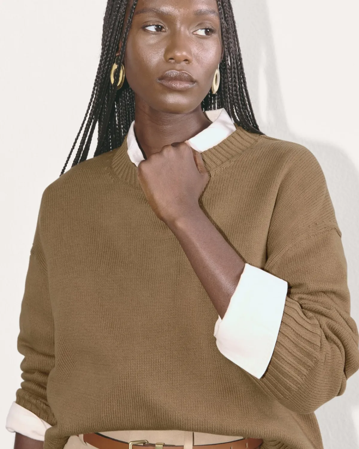 Everlane Sweaters|Crew Sweaters*The Boxy Sweater in Everyday Cotton