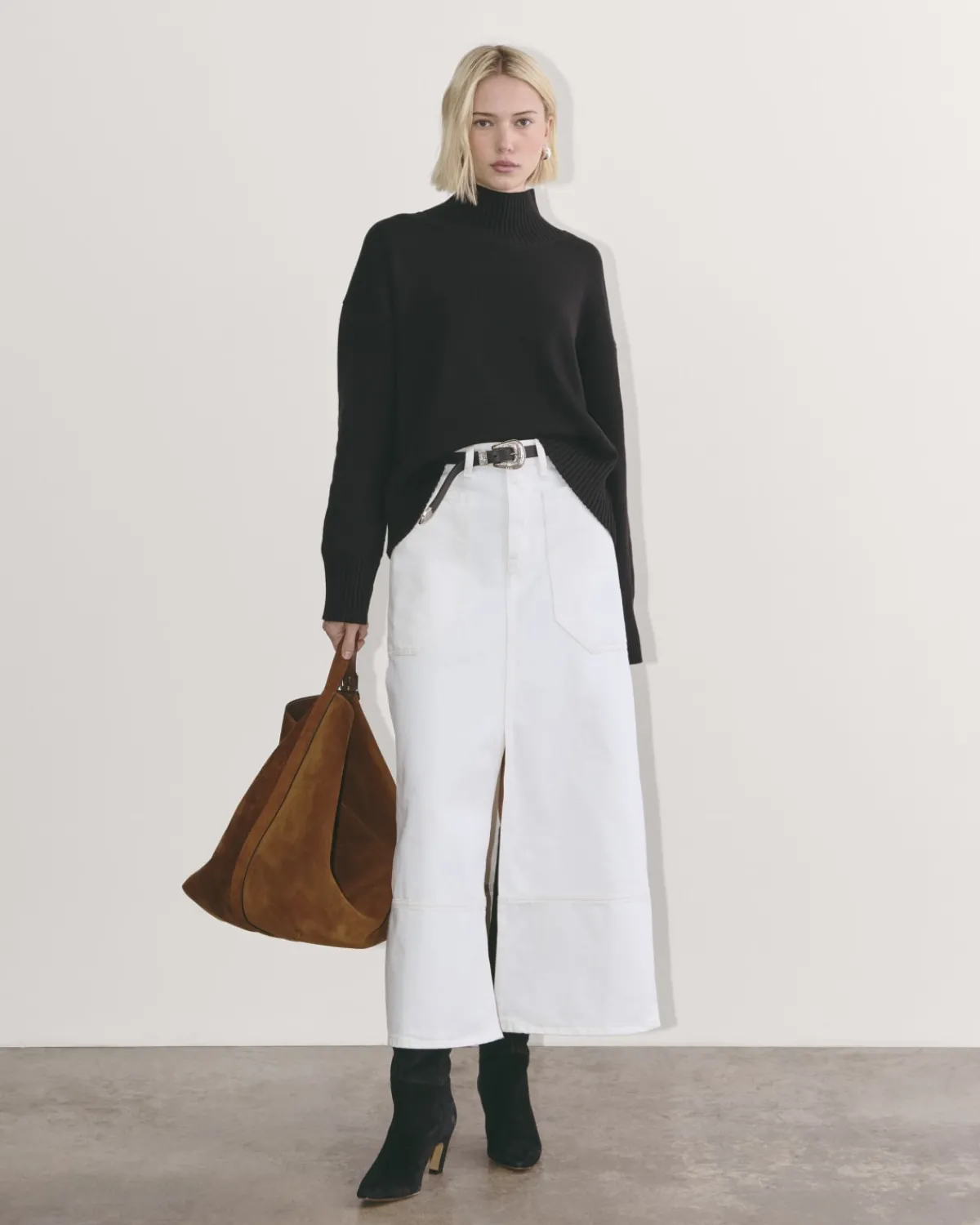 Everlane Sweaters|Turtleneck Sweaters*The Boxy Turtleneck in Everyday Cotton