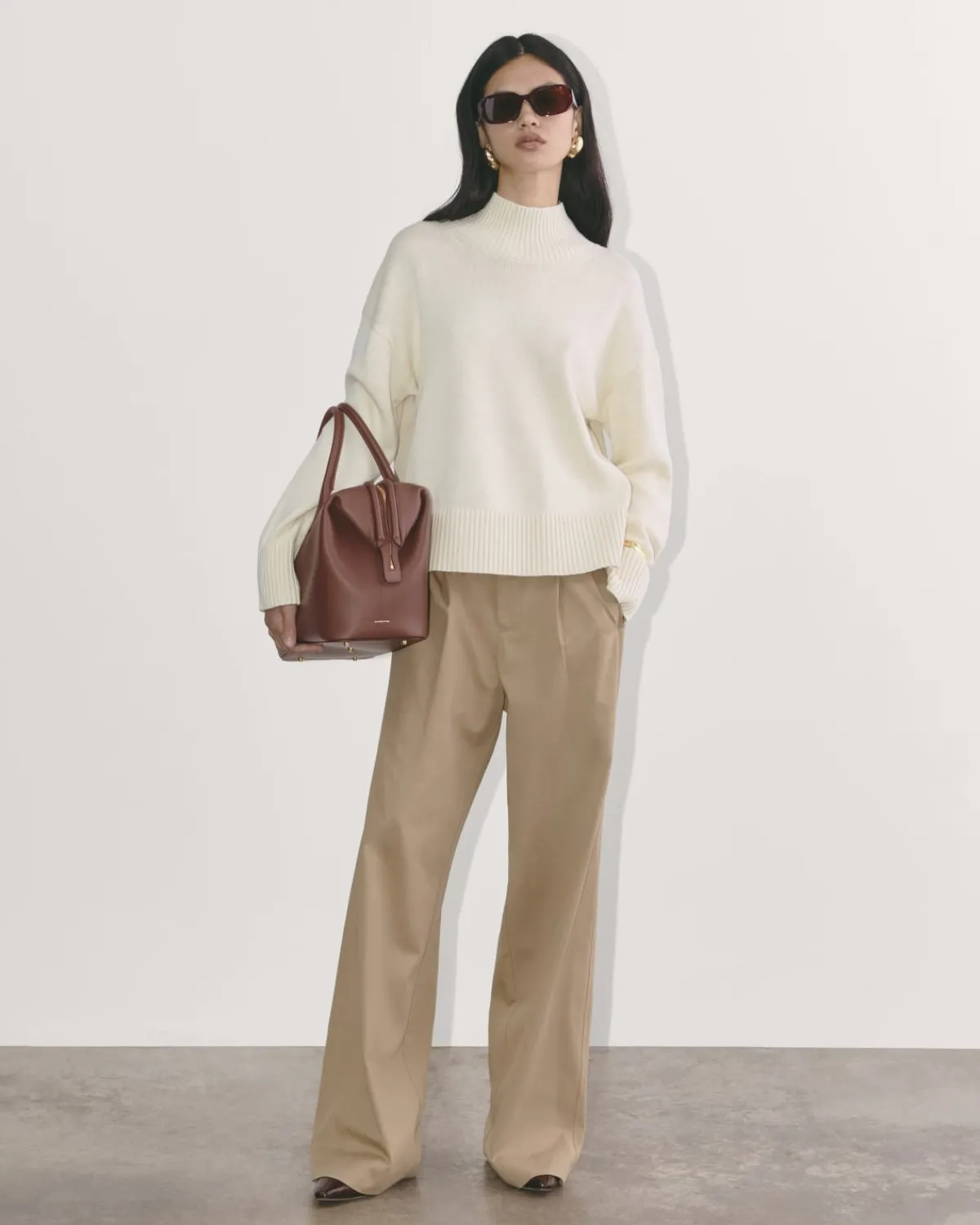 Everlane Sweaters|Turtleneck Sweaters*The Boxy Turtleneck in Everyday Cotton