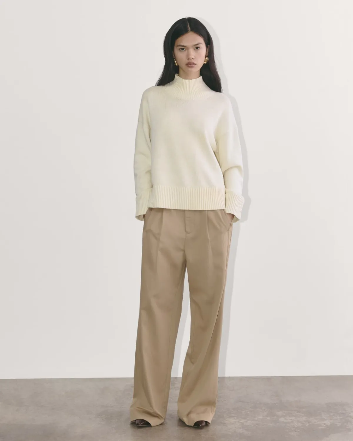 Everlane Sweaters|Turtleneck Sweaters*The Boxy Turtleneck in Everyday Cotton