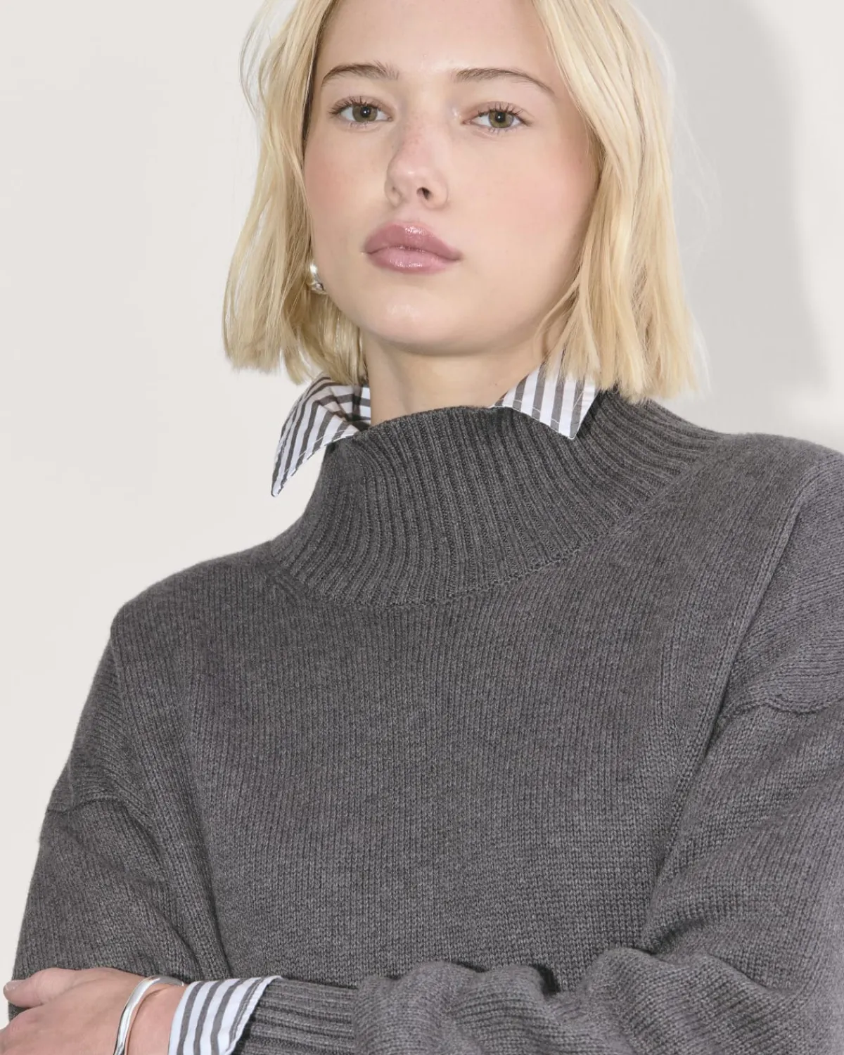 Everlane Sweaters|Turtleneck Sweaters*The Boxy Turtleneck in Everyday Cotton