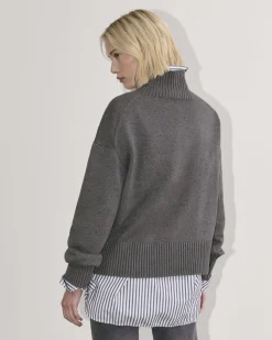 Everlane Sweaters|Turtleneck Sweaters*The Boxy Turtleneck in Everyday Cotton