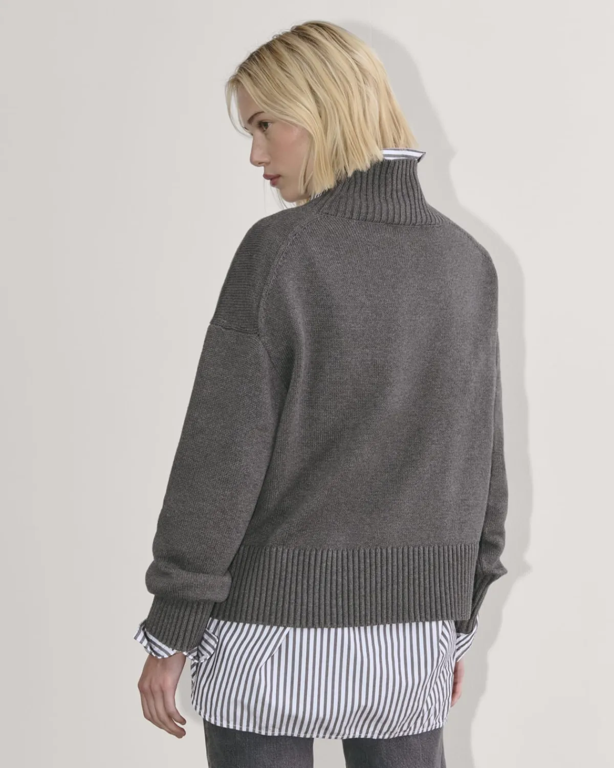 Everlane Sweaters|Turtleneck Sweaters*The Boxy Turtleneck in Everyday Cotton