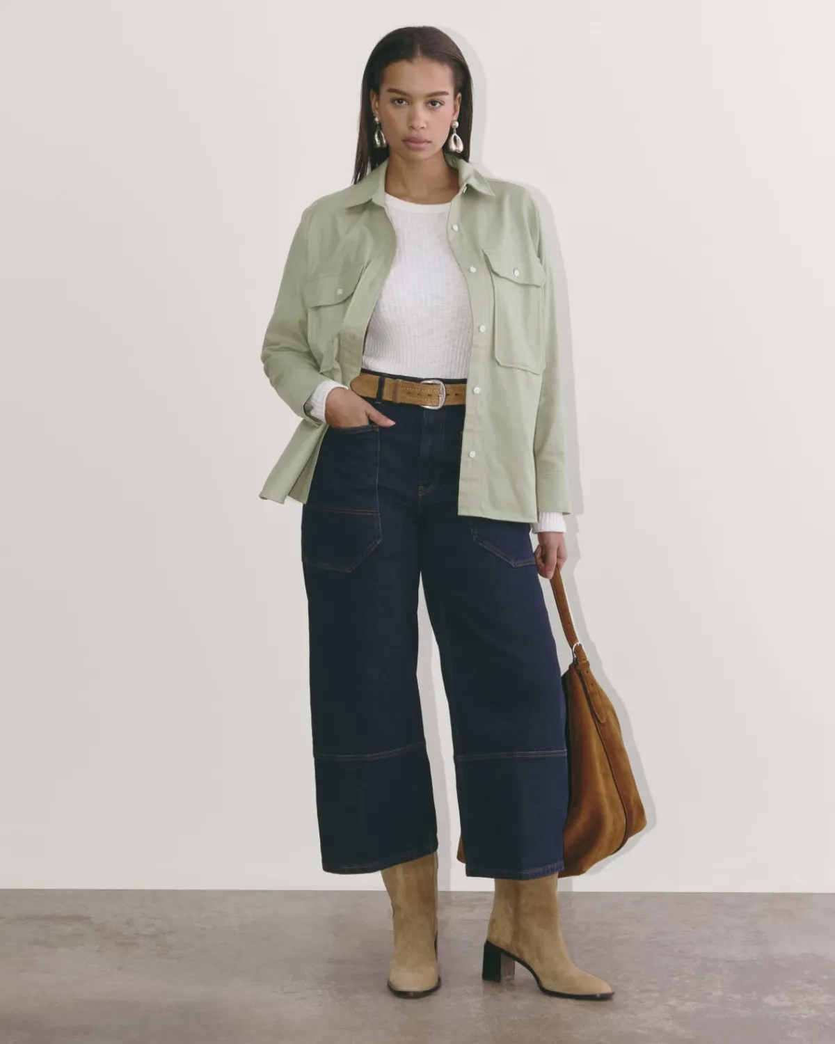Everlane Tops*The Boyfriend Shirt in Flannel