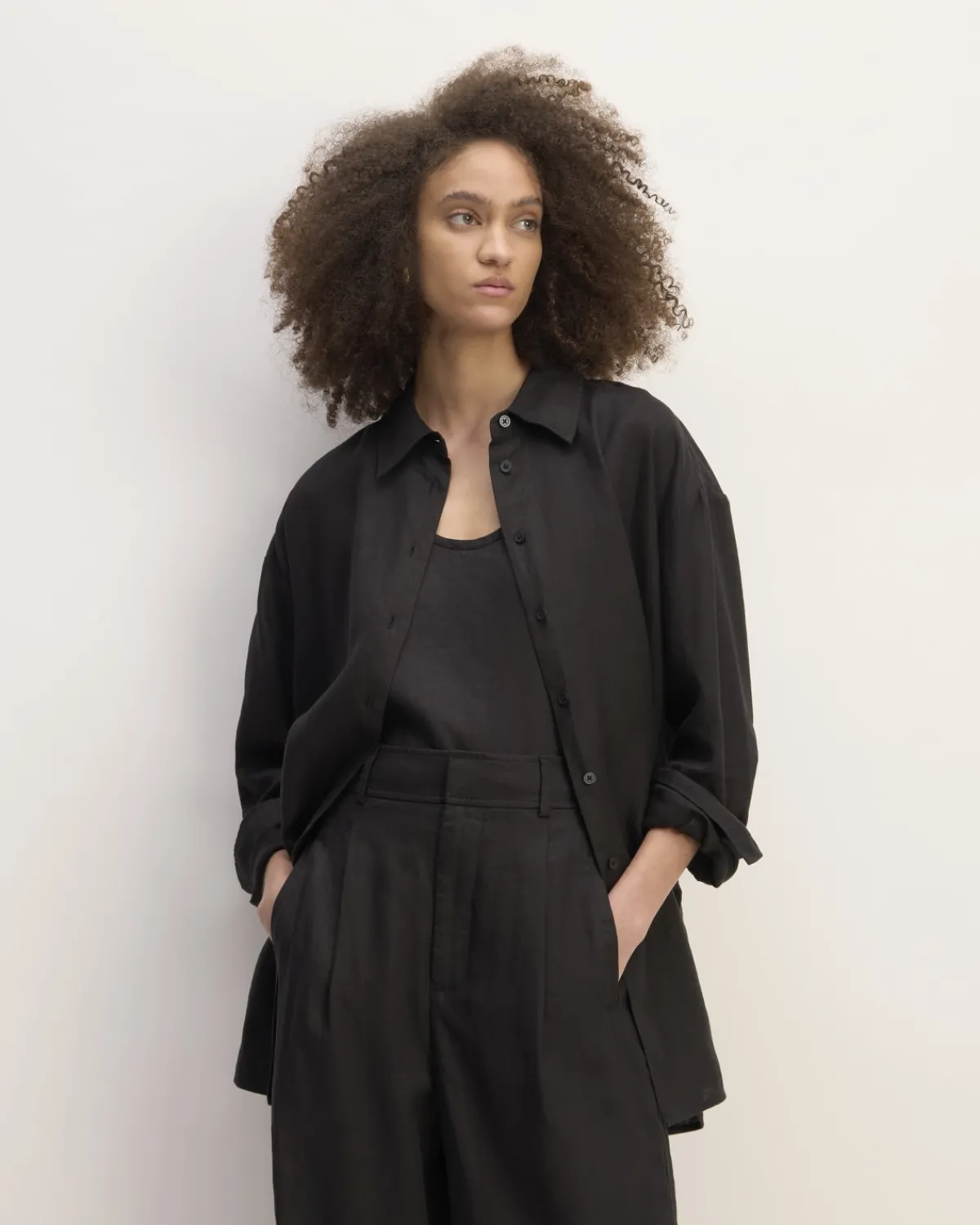 Everlane Tops*The Boyfriend Shirt in Linen