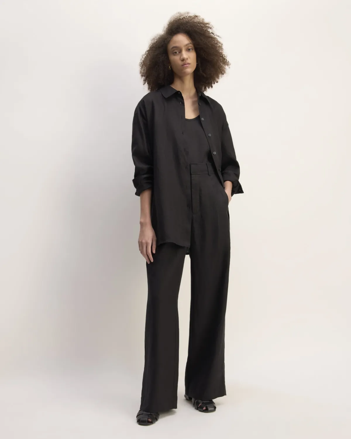 Everlane Tops*The Boyfriend Shirt in Linen